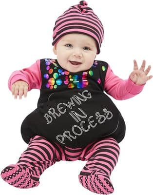 Girls Halloween Witch Baby Brewing In Process Costume
