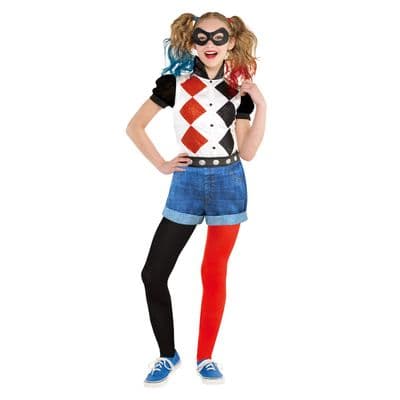 Girls Harley Quinn Classic Costume