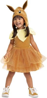 Girls Pokemon Eevee Tutu Costume
