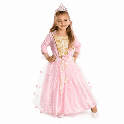 Girls Twinkler Rose Princess Costume Child Fancy Dress Age 5-7 Years