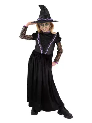 Girls Witch From The West Costume