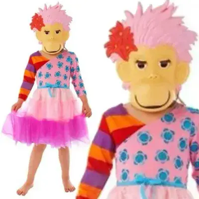 Girls Zingzilla Panzee Costume Small