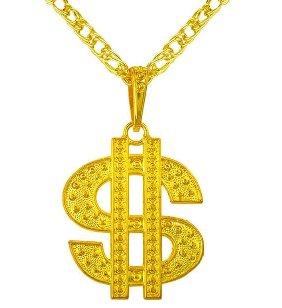 Gold Dollar Necklace