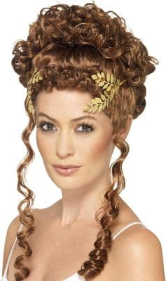 Gold Laurel Leaf Headpiece