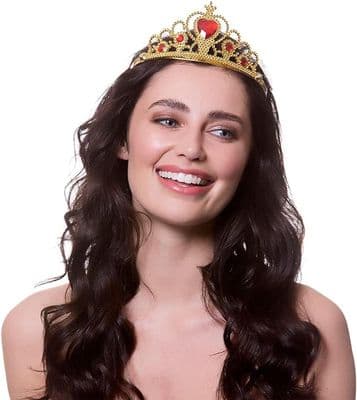 Gold Royal Crown Tiara