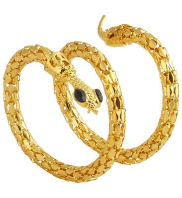 Gold Snake Bracelet