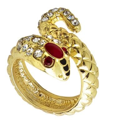 Gold Snake Ring