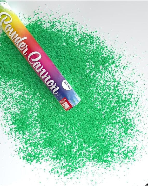 Green 30cm Powder Cannon