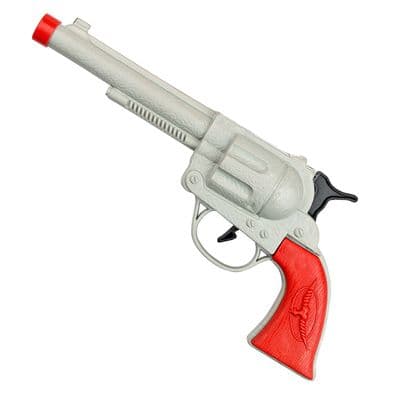 Grey Cowboy Gun 23cm