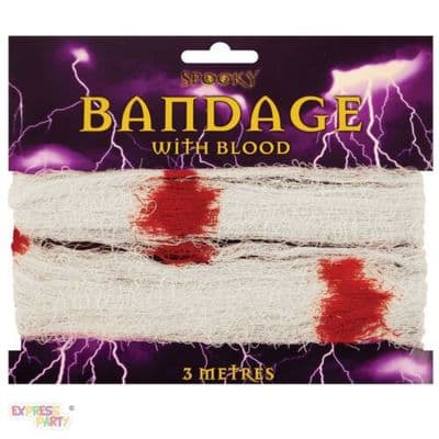 Halloween Bandage With Blood Accessory