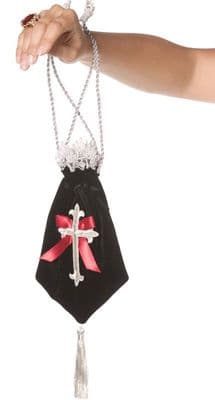 Halloween Black Bijou Gothic Handbag