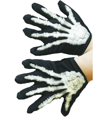 Halloween Childs Skeleton Gloves