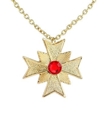 Halloween Dracula Medallion with Gem