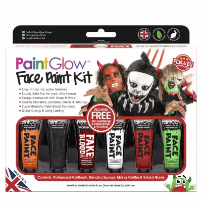 Halloween Face Paint Kit