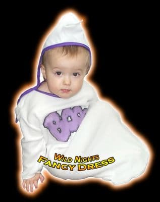 HALLOWEEN FANCY DRESS # BABY BUNTING GHOST 6-12 MONTHS