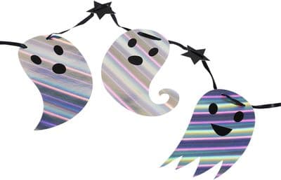 Halloween Iridescent Ghost Tableware