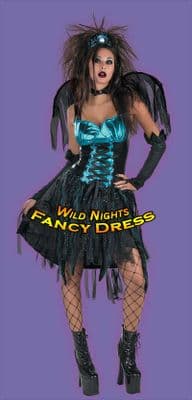 Halloween Ladies Aqua Fairy Costume