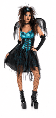 Halloween Ladies Aqua Fairy Costume