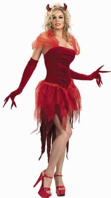 Halloween Ladies Demonia Lady Costume