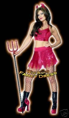 Halloween Ladies Fever She Devil Costume