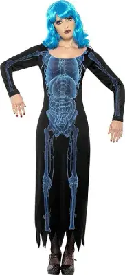 Halloween Ladies X-Ray Dress