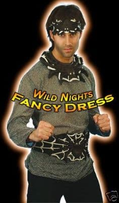 Halloween Latex Spider Armour Belt