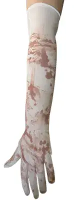 Halloween Long Bloody Prom Gloves