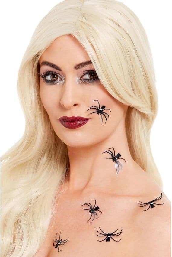 Halloween Make-Up FX 3D Spider Stickers