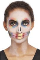 Halloween Make-Up FX Bright Day of the Dead (DOTD) Kit
