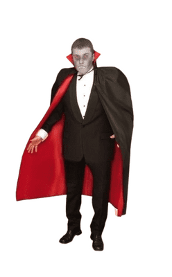 Halloween Satin Reversible Cape