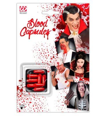Halloween Set of 8 Blood Capsules