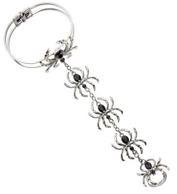 Halloween Spider Ring Bracelet