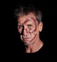 Halloween Stapled and Stitched Tattoos