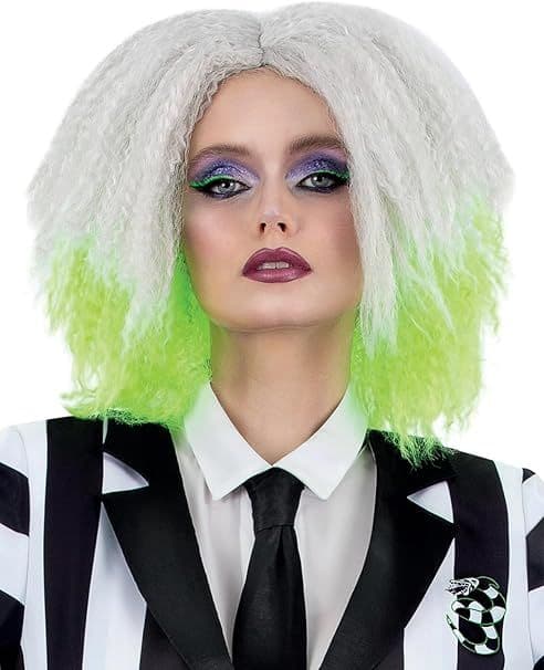 Halloween Womens Beetlejuice Wig