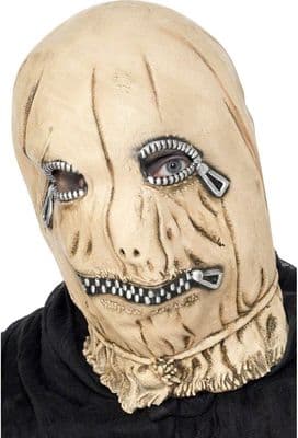 Halloween Zip Face Mask Overhead
