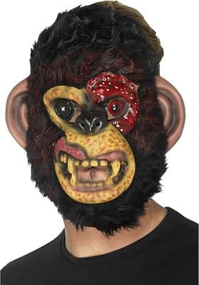 Halloween Zombie Chimp Mask