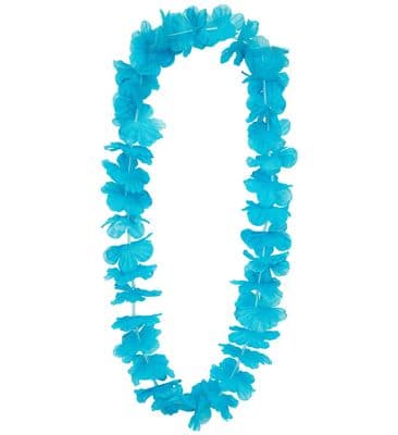 Hawaiian Flower Lei Necklace Tropical Luau Fancy Dress Party Accessory
