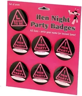 Hen Party Name Badges