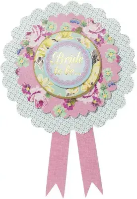 Hen Rosette Badge