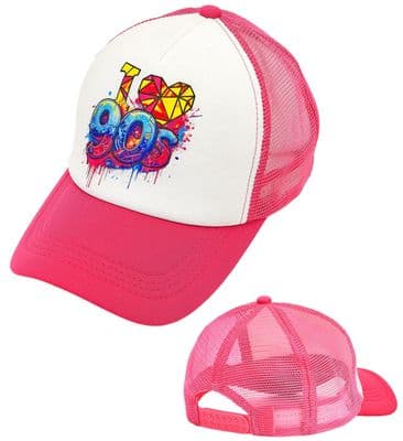 I Love 90s Trucker Cap Retro Snapback Hat 90s Fancy Dress Party Accessory