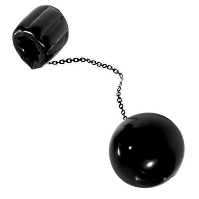 Inflatable Ball and Chain Novelty Hen Party Fancy Dress Accessory