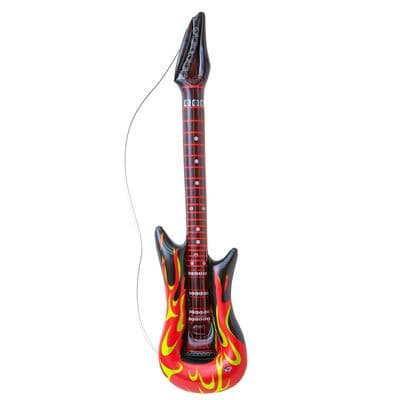 Inflatable Flames Rockstar Guitar