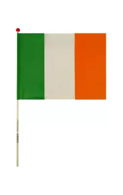 Irish Handheld Flag