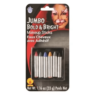 Jumbo Bold and Bright Makeup Sticks