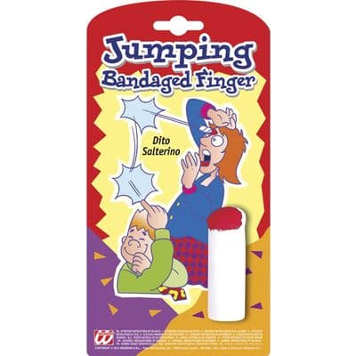 Jumping Bandaged Finger