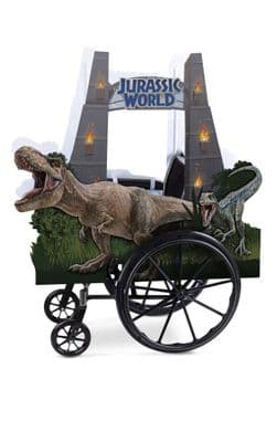 Jurassic Park Adaptive Wheelchair Cover