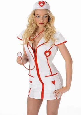 Karnival Ladies Sexy Nurse Costume