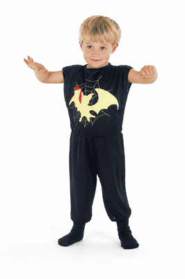 Kids Batboy Costume Halloween Fancy Dress Outfit