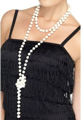Ladies 1920's Pearl Bead Necklace