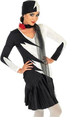 Ladies 1920's Style Millie Costume Extra Small 4-6